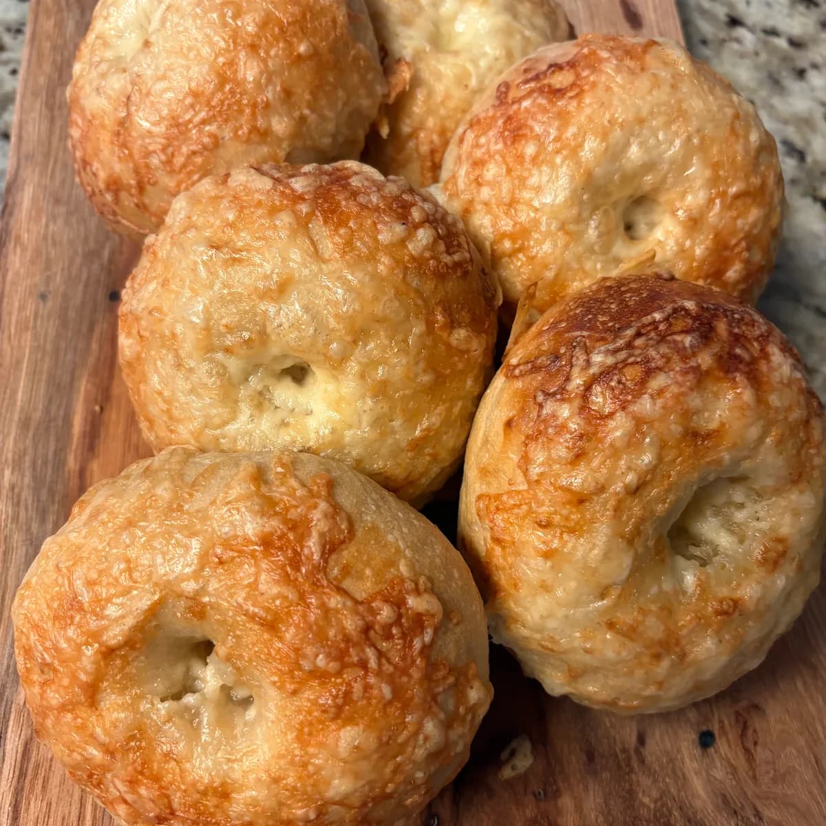 Fresh Gruyere Cheese Bagels