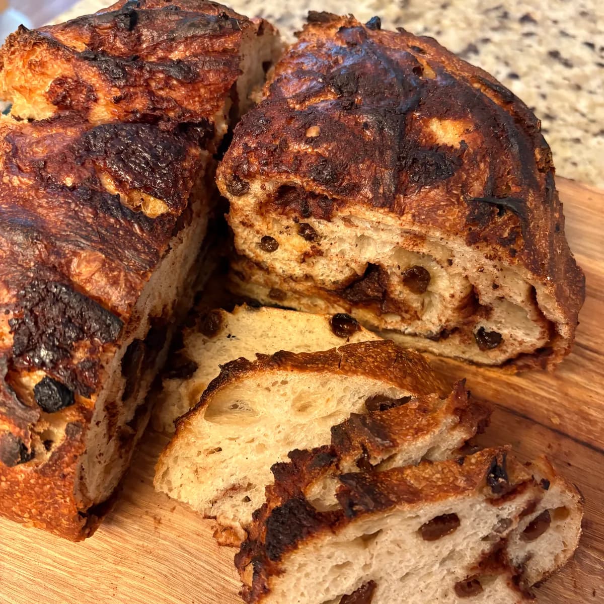 Cinnamon Raisin Boule