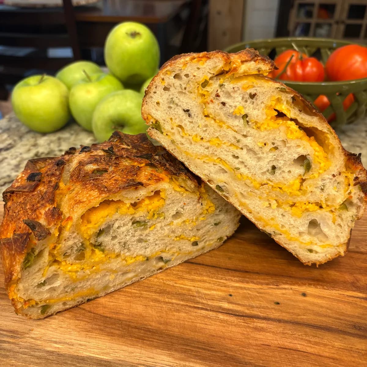 Cheddar Jalapeño Boule