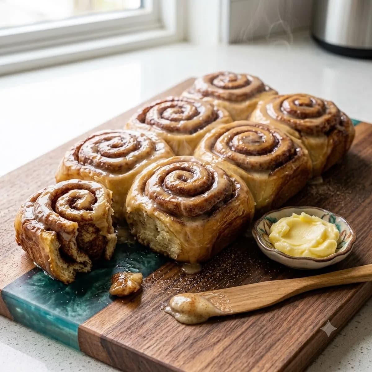 Cinnamon Rolls with Glaze